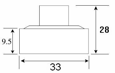 Размеры видеокамеры VQ33C-W29RI