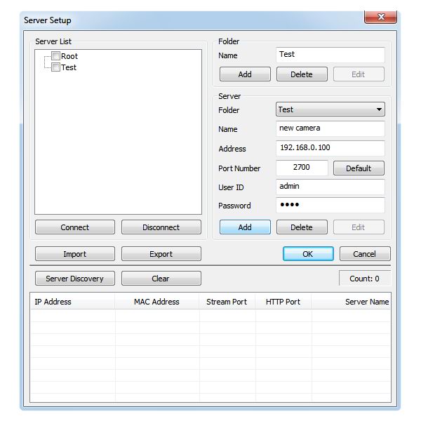 ��������� ��������� NVR (NETWORK VIDEO RECORDER)